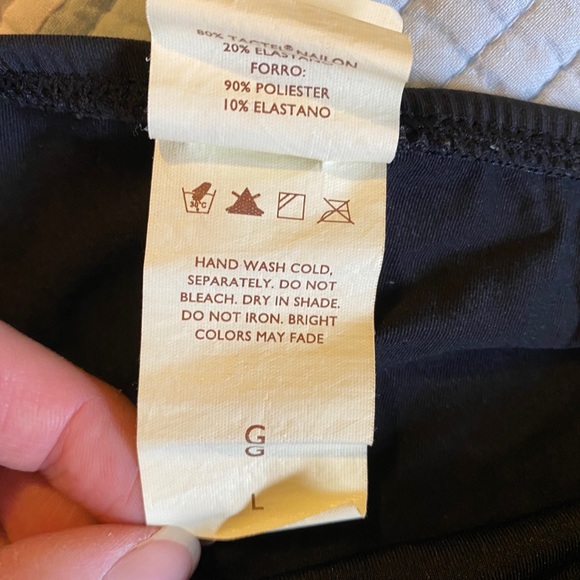 Perry Ellis bikini Large black 2 piece - Picture 4 of 4